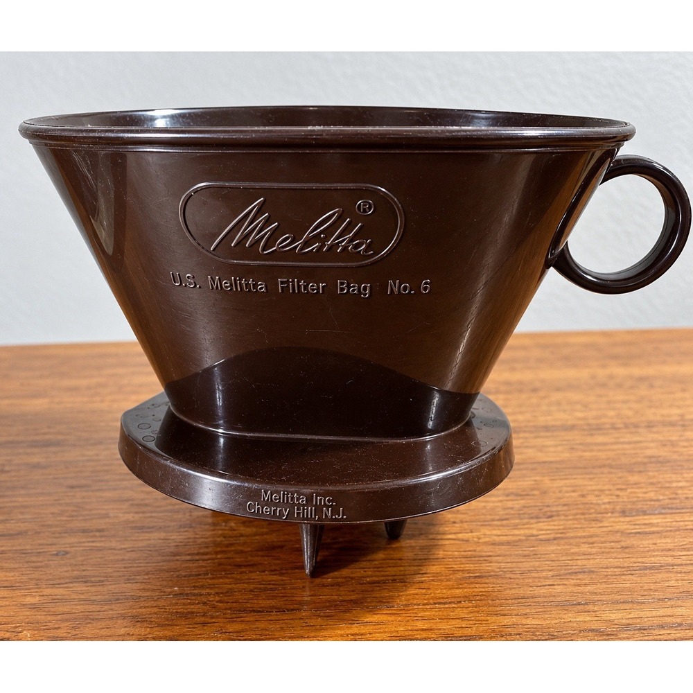 Melita Coffee Dripper No. 6 (6 Cup) Pour Over Plastic Cone Only
